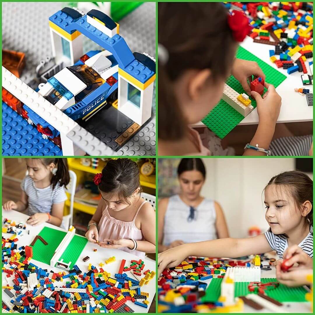 Base de 32x32 tamaño pequeño para figuras  juguetes para niños(POR 4 BASES)
