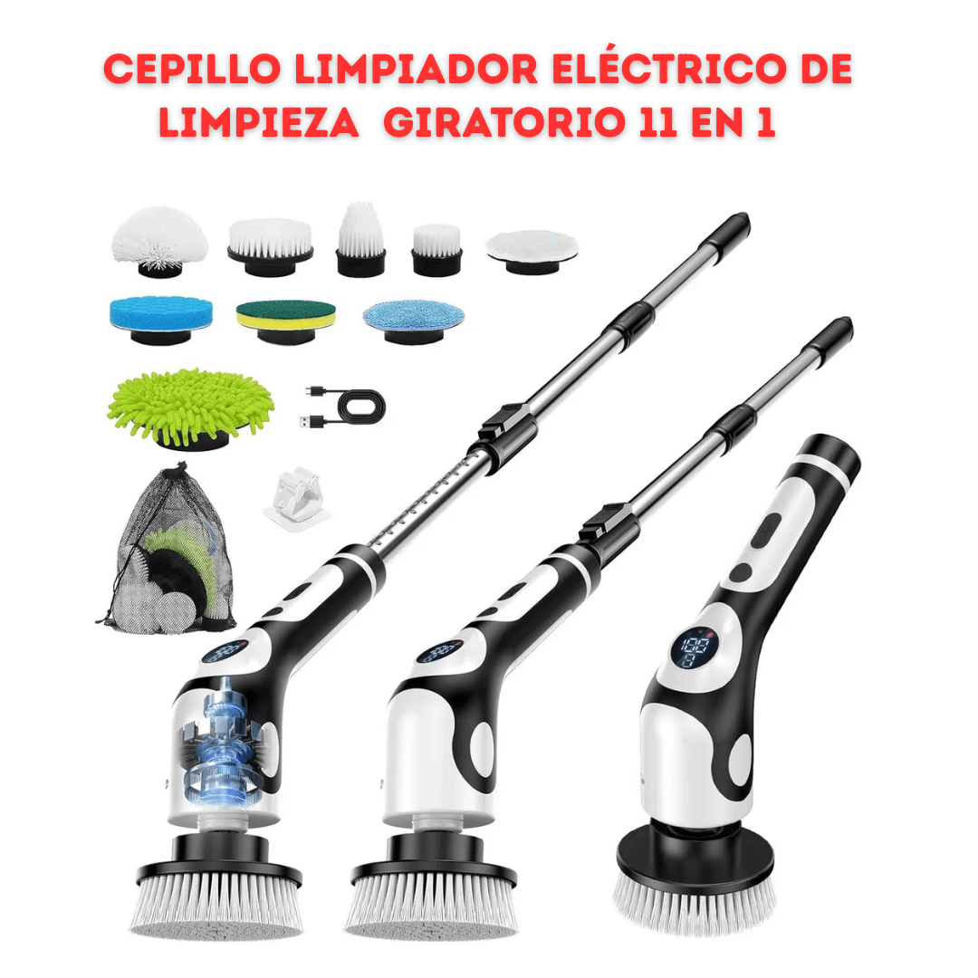 CEPILLO INALAMBRICO INTELIGENTE  A VOZ  MULTIFUNCIONAL 11 EN 1