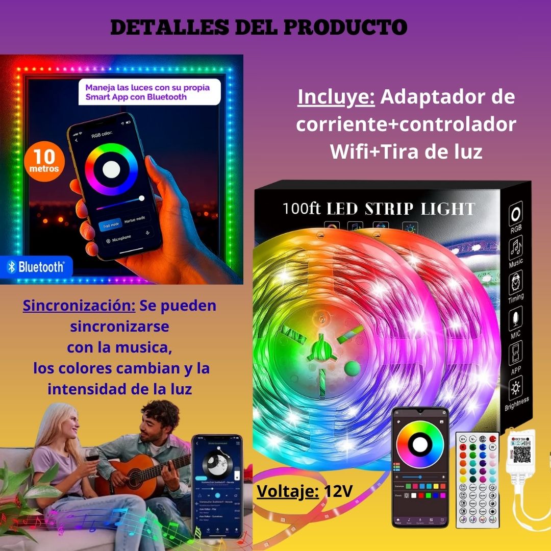 LUCES LED RGB