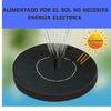 FUENTE DE AGUA SOLAR FLOTANTE para jardines,y estanques