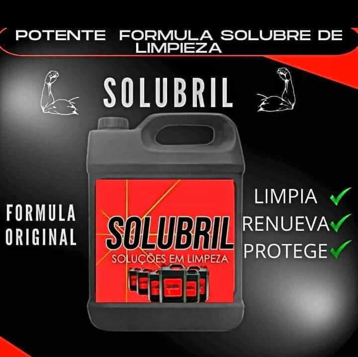 SOLUBRIL SOLUCION EN LIMPIEZA ( El Mas Potente Limpiador )